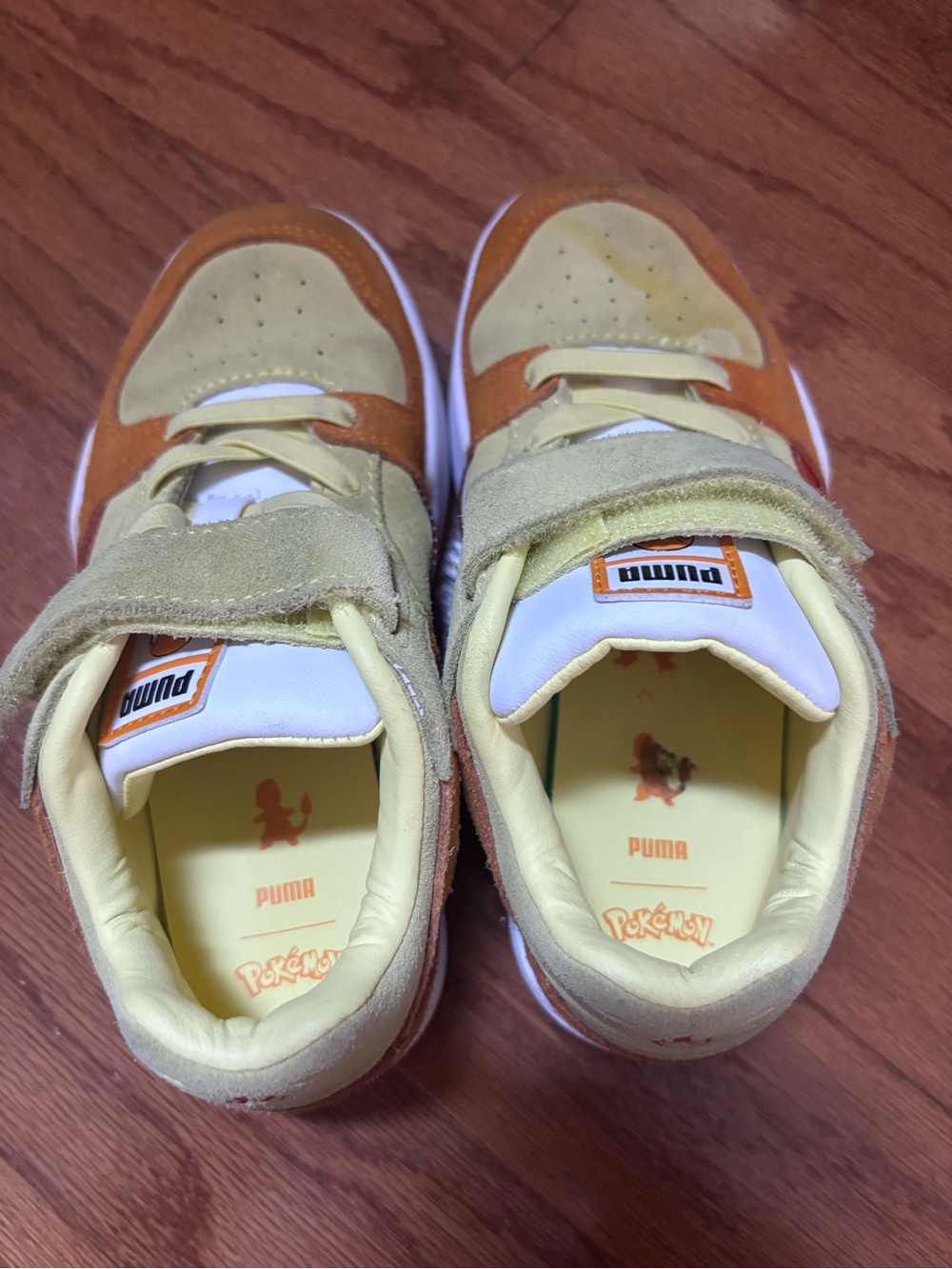 PUMA Pokemon Slipstream Charmander Boys' Sneakers size 13C - Picture 4 of 7